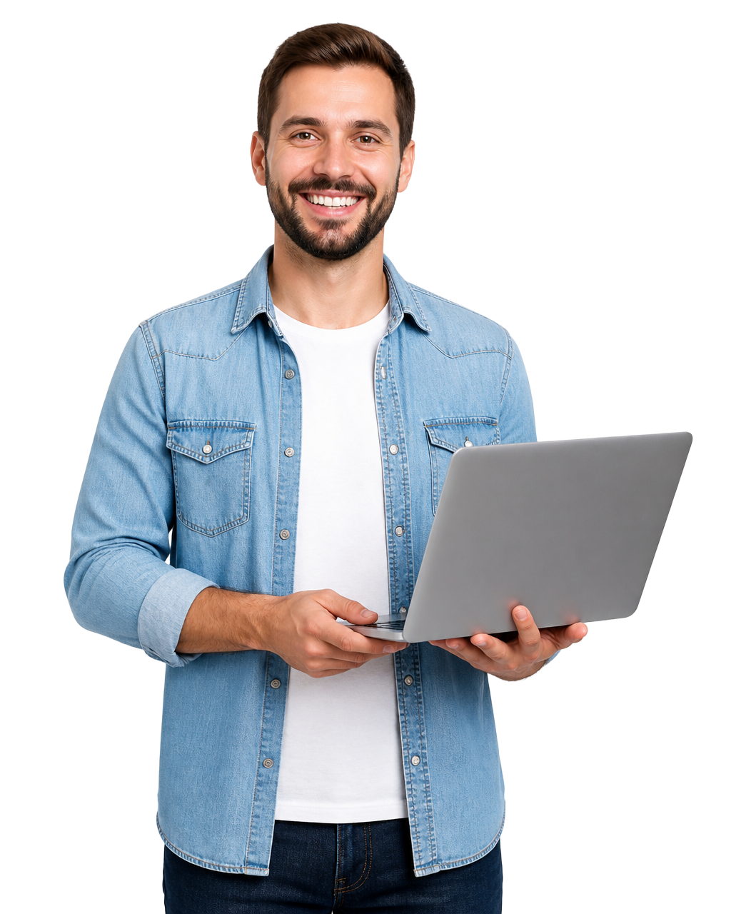 Evocode WordPress fejlesztő laptoppal